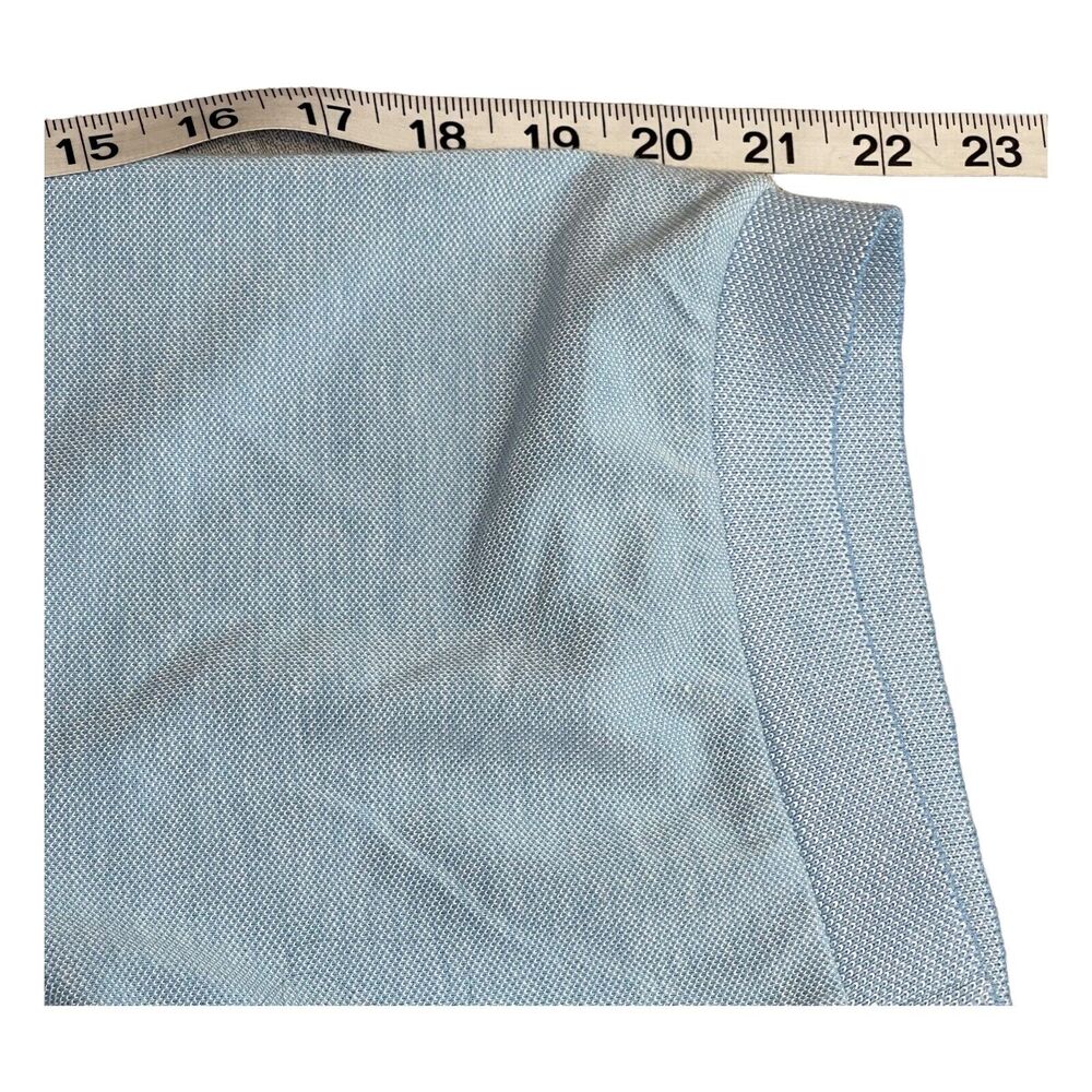 Haband Polo Shirt Men's 2X Blue Polyester Golf Performance Short Sleeve Collared - Picture 9 of 9